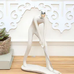 TAYHAA Beige Figurine Showpiece-image-78