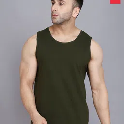 Woostro Pack Of 2 Cotton Gym Vest-picture-39