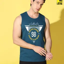 WOOSTRO Men Typography 2 Printed Pockets Slim Fit T-shirt-image-47