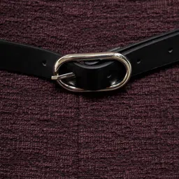 MANGO Round Neck Basic Jumpsuit With Belt Tie-Up image 5