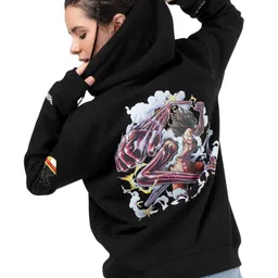 RHINO CULT Women Cotton Hooded Sweatshirt-image-1