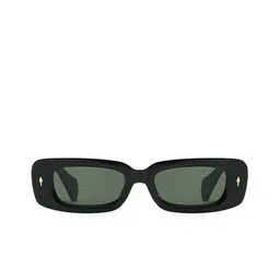 AUGEN Unisex Green Lens & Black Browline Sunglasses with image 4