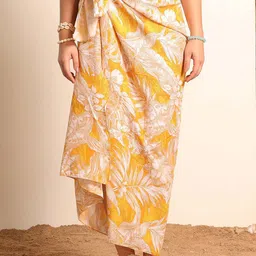 Aoba Printed Sarong Swimwear Cover-Up Bottom-picture-11