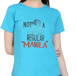 DEEPMAYRA COLLECTION Women Graphic Printed Round Neck Cotton T-shirt-picture-23