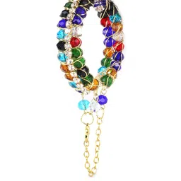 ZURIKRISHA Gold-Plated Alloy Bracelet image 2