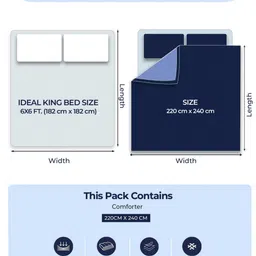 Monte Carlo Brown Floral Printed Heavy Winter Double Bed Comforter 1026 GSM image 4