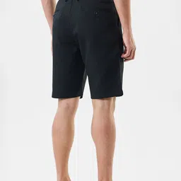 Snitch Men Texture Mid-Rise Regular Fit Shorts image 3
