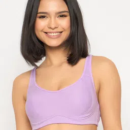 Clovia Cotton Full Coverage Non-Padded Wire Free T-shirt Bra-picture-22