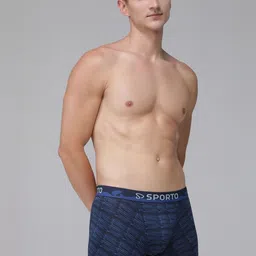 MACHO Pack Of 3 Printed Short Trunks-image-69