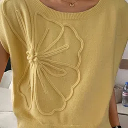 StyleCast Round Neck Sweater Vest image 2