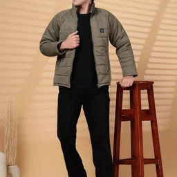 KLOTTHE Stand Collar Quilted Jackets image 3