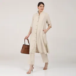saltpetre SaltpetreLong Shirt With Trouser Co-Ords-picture-28
