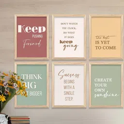 WALLLANE Brown Abstract Wall Paintings image 3