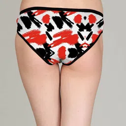 lola  dola Lola Dola Printed Hipster Brief Panty(Print-01-073) image 2