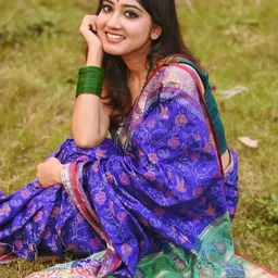 KALINI Woven Design Zari Patola Saree image 3