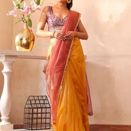 Mitera Embellished Embellished Sequinned Saree image 5