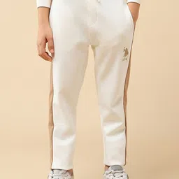 U.S. Polo Assn. Kids Boys Solid Mid-Rise Regular Fit Track Pants-picture-47