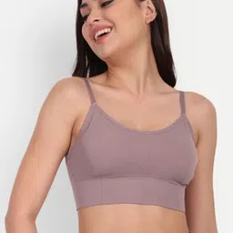 THE FASHION STORE JRD Pack Of 3 Full Coverage Lightly Padded Bralette Bra image 2