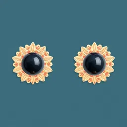 AIKA BY MINUTIAE Circular Studs Earrings-picture-15