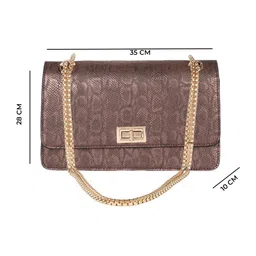 Carlton London Textured Structured Handheld Bag image 3