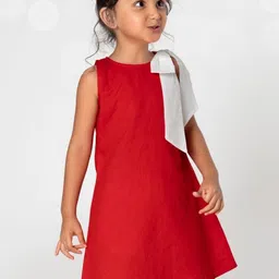 Tura Turi Girls A-Line Cotton Dress-image-11