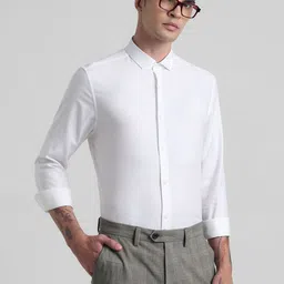 Jack & Jones Men Slim Fit Opaque Casual Shirt-picture-20