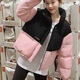DressBerry Women Colourblocked Lightweight Puffer Jacket-picture-33