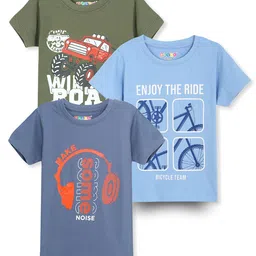 RASPY Boys 3 Printed Pure Cotton T-shirt-picture-11