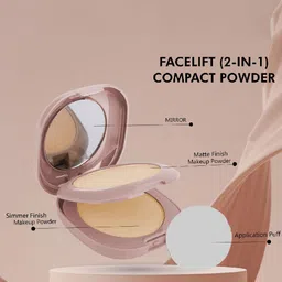 Adbeni Superstay Prime + Matte SPF22 Compact Powder - 20 g - Shade -02 image 3