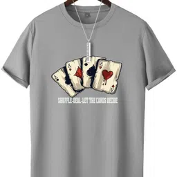 CLAFOUTIS Men Cotton Printed Drop-Shoulder Sleeves T-shirt image 2