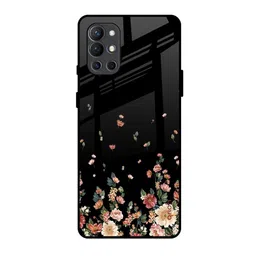 QRIOH Floral Printed OnePlus 9R Back Case Mobile Accessories-picture-12