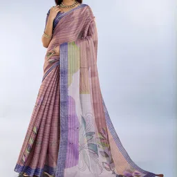 PRISHA FASHION Pure Cotton Chanderi Saree-picture-15