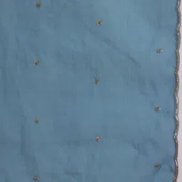 Sangria Women Ethnic Motifs Embroidered Empire Thread Work Kurta with Trousers & With Dupatta image 3