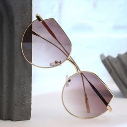 HAUTE SAUCE by Campus Sutra Women Cateye Sunglasses with Polarised Lens-image-55