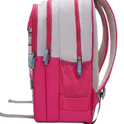 VISMIINTREND Unisex Kids Geometric Backpack with Compression Straps image 4