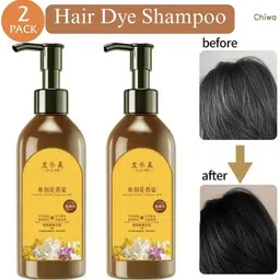 CHIWA Set Of 2 Single Agent Floral Hair Dye - 100 ml Each - Black-picture-30