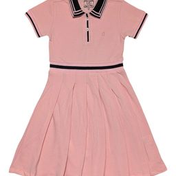 Gini and Jony Girls Colourblocked Fit & Flare Dress-picture-44