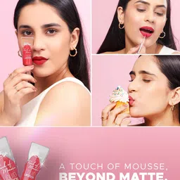 Hilary Rhoda Touch Of Mousse Matte Finish Waterproof Liquid Lipstick5ml Vintage Rust 07 image 2