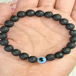 CONTEX MEDIA Unisex Artificial Beaded Elasticated Bracelet image 3