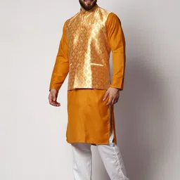 PulseIQ Men Regular Kurta with Pyjamas-image-27