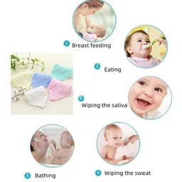 Teri Beri 5Pcs Solid Cotton Towel Set image 4