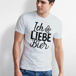 Seekbuylove Men Typography Printed Bio Finish T-shirt-picture-33