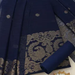 Soch Art Silk Unstitched Dress Material-image-68