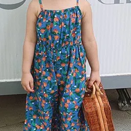 LULU & SKY Girls Printed Basic Jumpsuit image 5