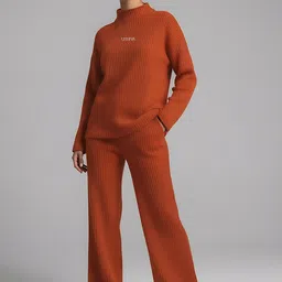 u.s. polo assn. women U.S. Polo Assn. High-Neck Long Sleeves Sweater & Trouser image 5