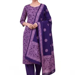 Farooq Dyeing Printed Pure Cotton Unstitched Dress Material-picture-33