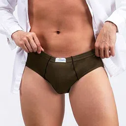 AMUL COMFY Men Pack Of 2 Assorted Mid-Rise Basic Briefs AC-CBRIIE-ASST-S-2PC image 4