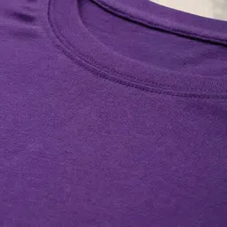 Cool Plus Men Solid Round Neck Cotton Oversized T-shirt image 3