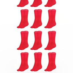 MUKHAKSH Unisex Red Socks-picture-28