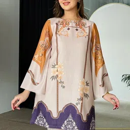 KRIFRA Printed Tunic With Trousers Co-Ords image 4